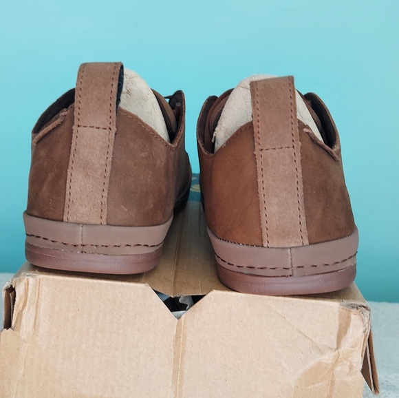 Teva Canyon Life Men's Brown Leather Sneakers Men's Size 8.5 New In Box - Picture 7 of 13